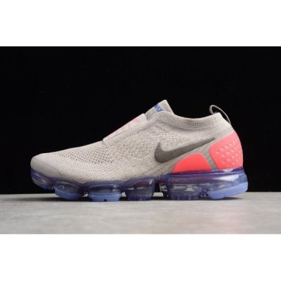 Nike Air Vapormax Flyknit Moc 2 Moon Particle/Sola Gri / Mercan Koşu Ayakkabısı Türkiye - SOIMKDN1